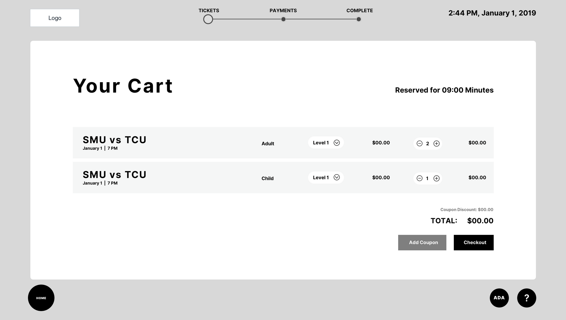 Cart review